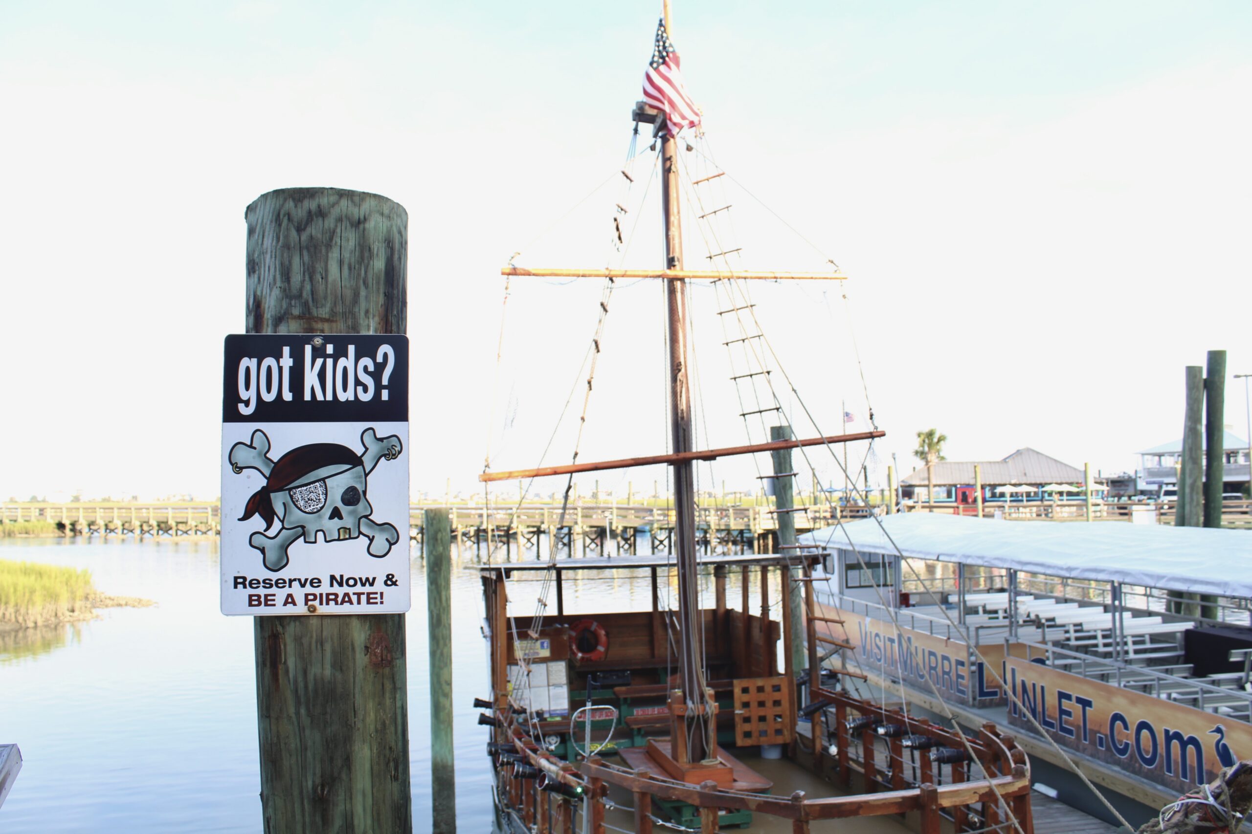 pirate ship in Murrells Inlet
